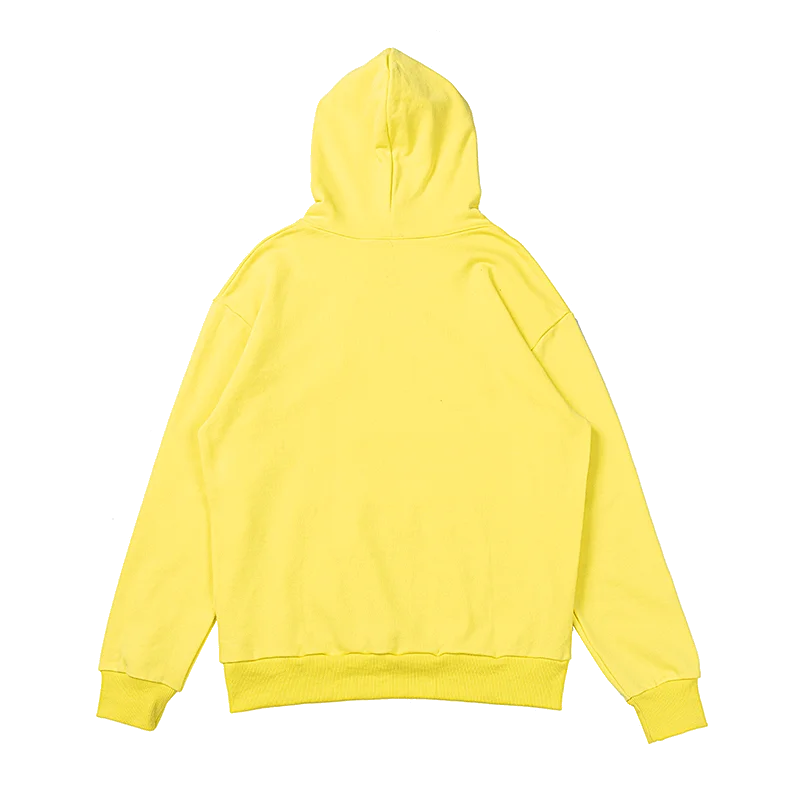 Yellow Spider Hoodie back