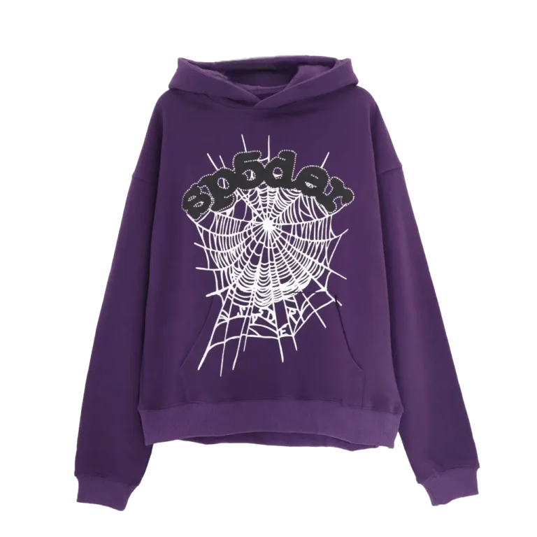 Purple Spider Hoodie main
