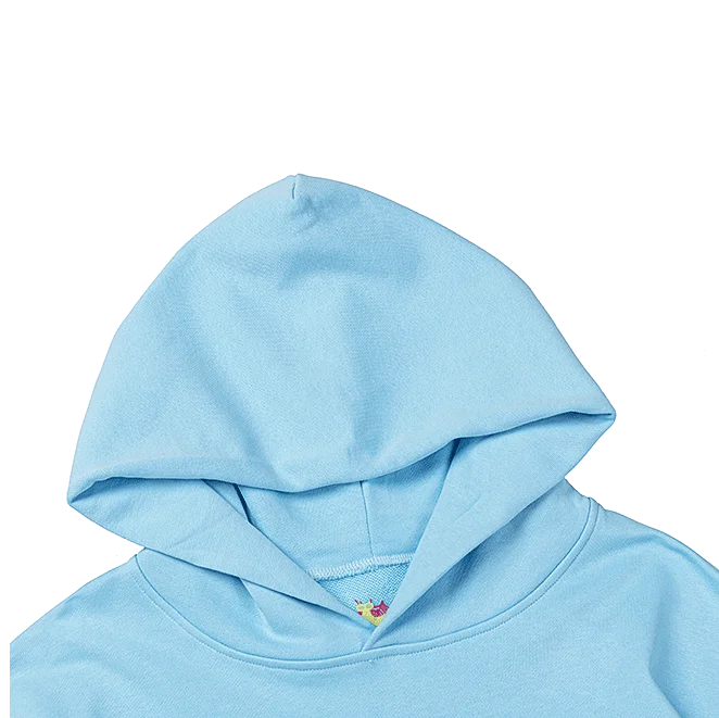 Sky Blue Sp5der Hoodie Web hood