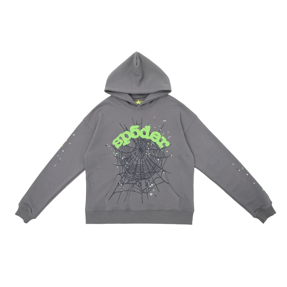 Grey Sp5der Hoodie Web big