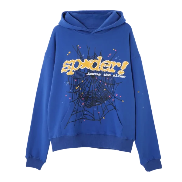 Blue Spider Hoodie TC