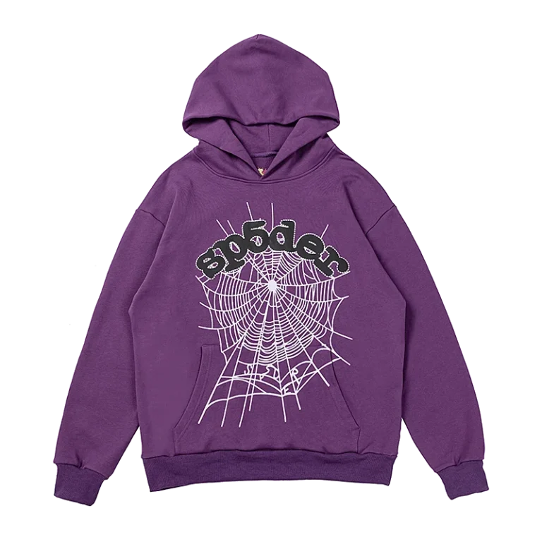 Purple Spider Hoodie main