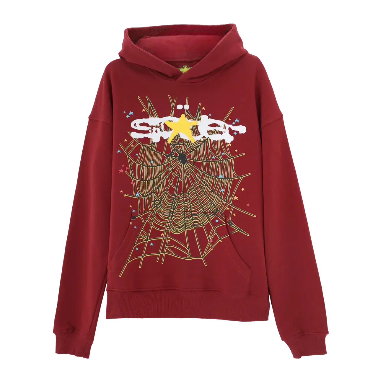 Maroon Spider Hoodie Maroon Sp5der Hoodie