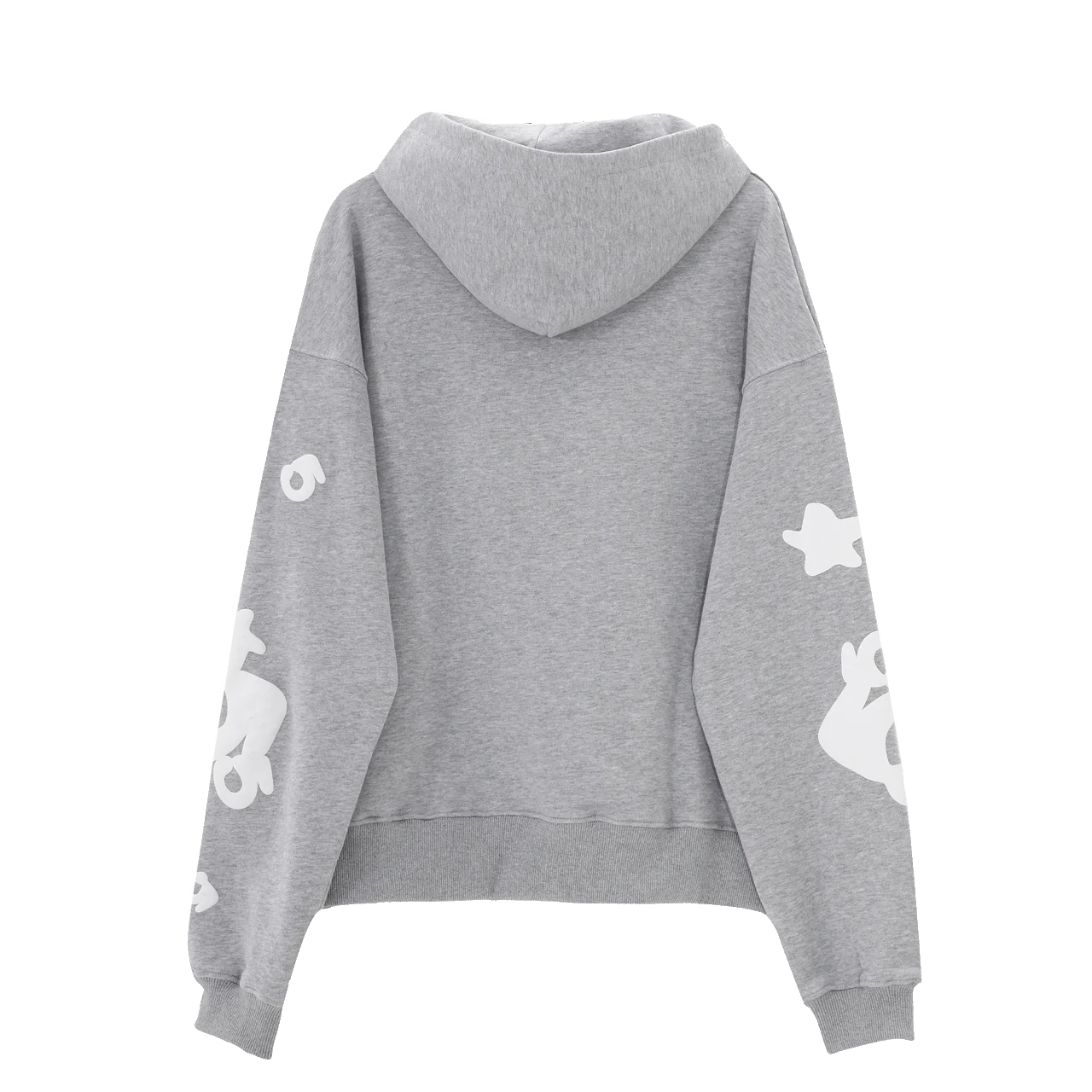Sp5der Beluga Hoodie Grey back