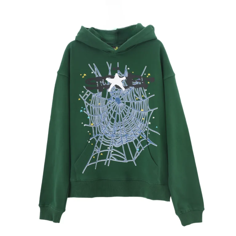 Green Spider Hoodie