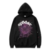 Black Sp5der Hoodie Worldwide