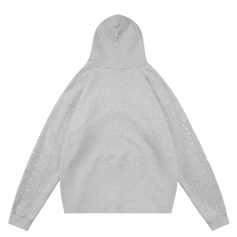 Sp5der OG Web Hoodie Heather Grey, photo 2