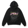 Sp5der PNK! Hoodie in Black