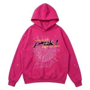 Sp5der PNK Hoodie in Pink