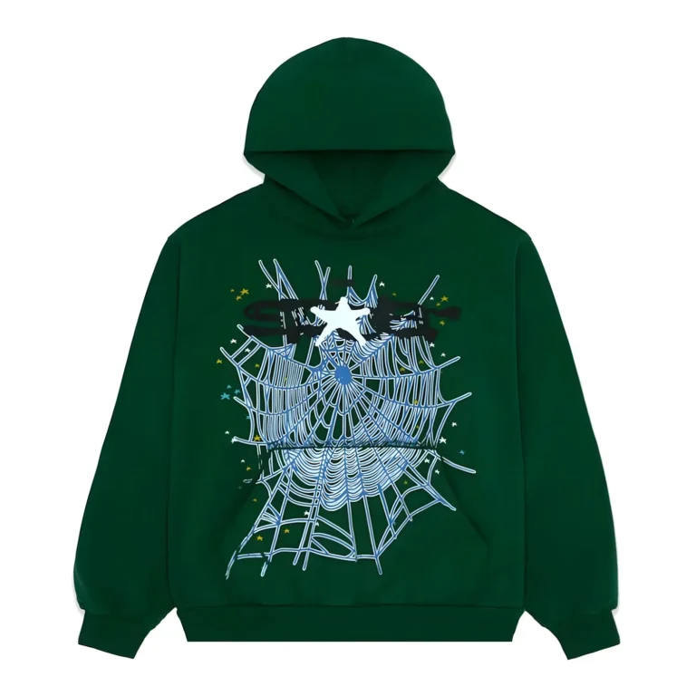 Green Sp5der Hoodie