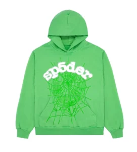 Sp5der Web Hoodie Slime Green