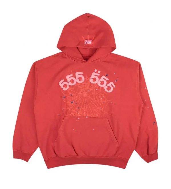 Spider Worldwide Red 555 Hoodie L store