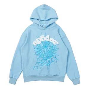 Sky Blue Sp5der Hoodie Web