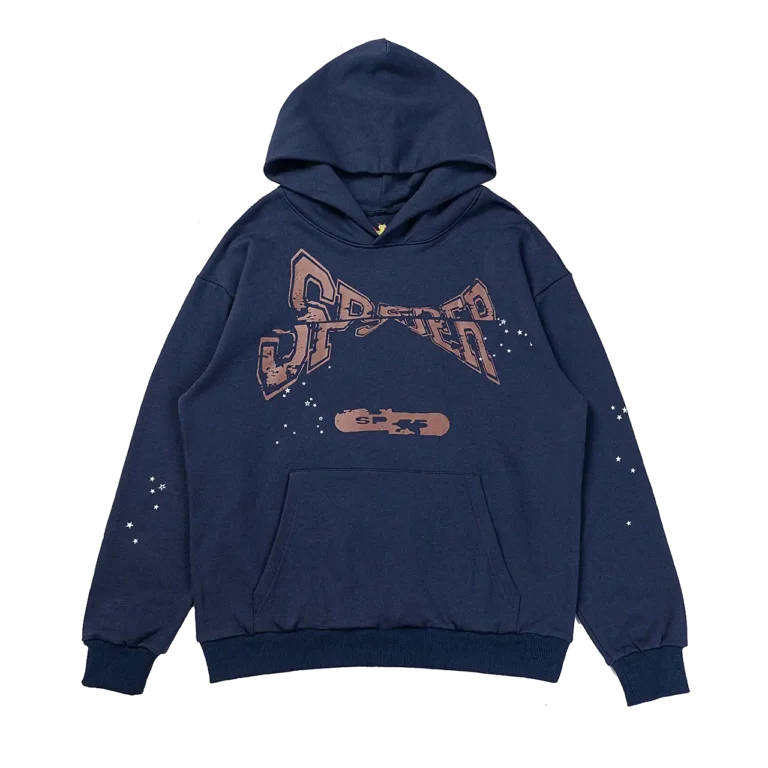Sp5der Motocross Hoodie Navy