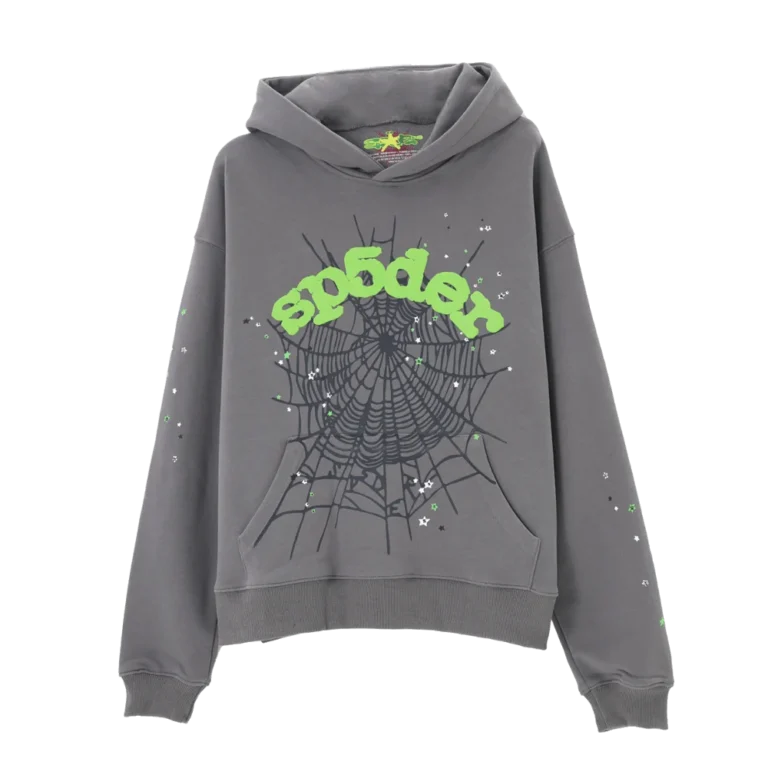Grey Sp5der Hoodie Web