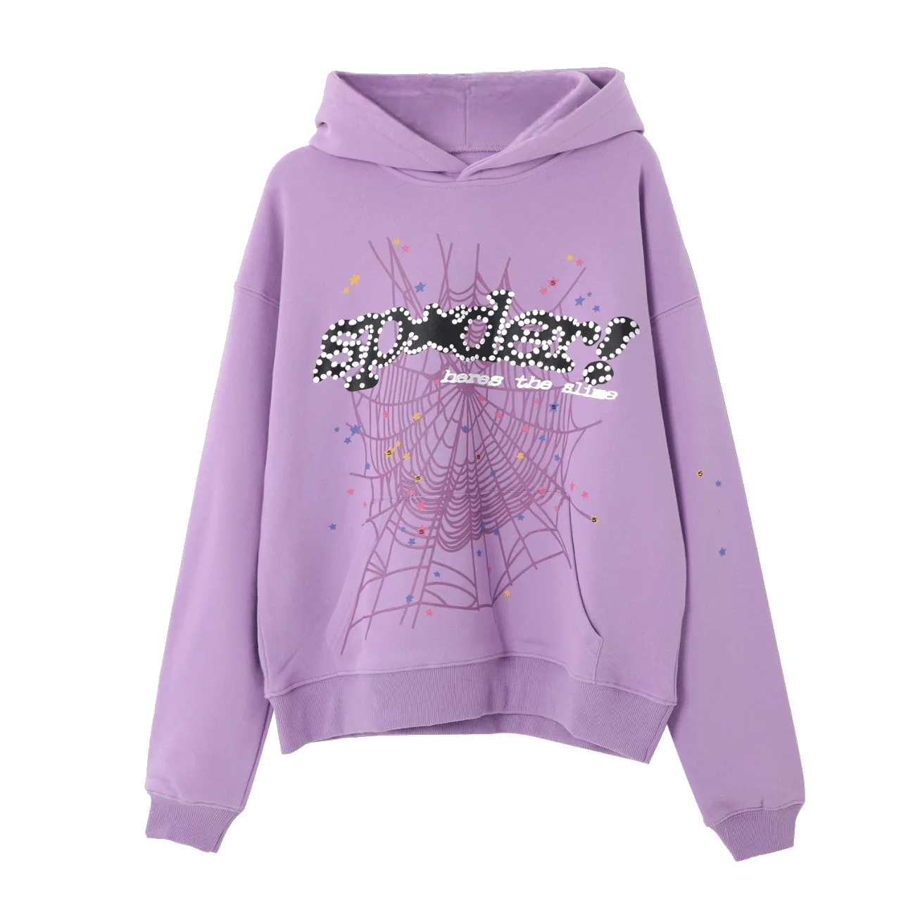 Sp5der Hoodie Acai Purple