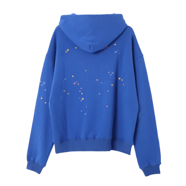 Blue Spider Hoodie back