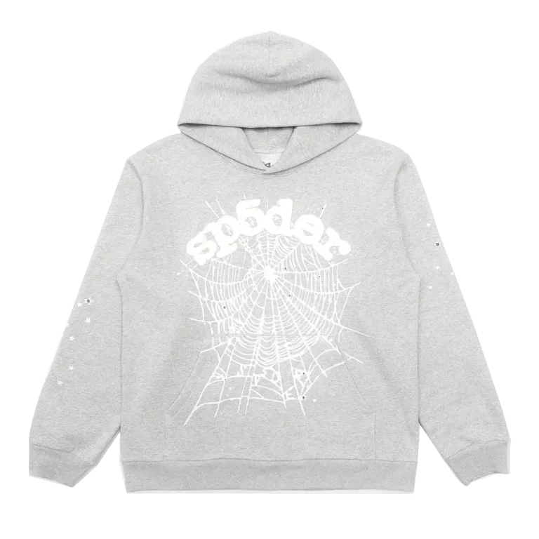 grey sp5der hoodie