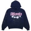 Sp5der Atlanta Hoodie Blue