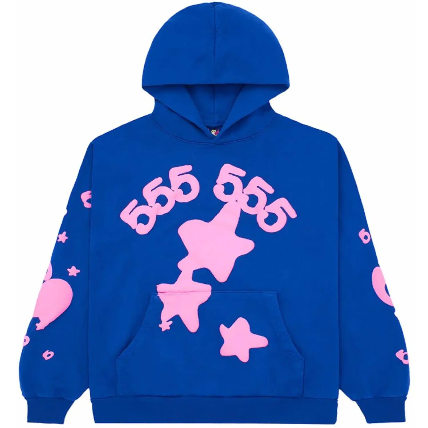 Sp5der Beluga Tracksuit Blue hoodie
