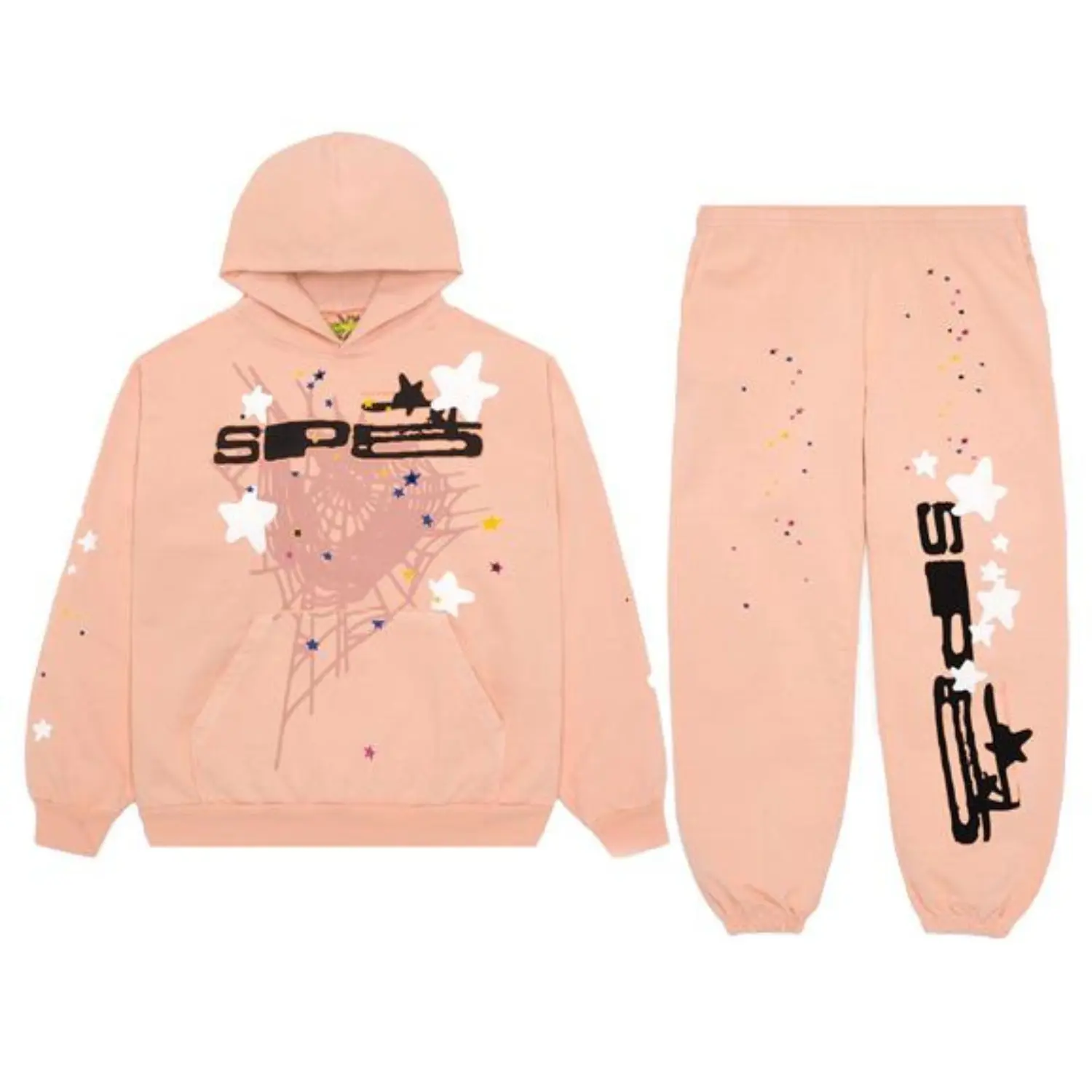 Sp5der SP5 Sweatsuit Bellini