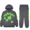 Sp5der Sweatsuit Slate Grey