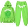 Sp5der Web Sweatsuit Slime Green