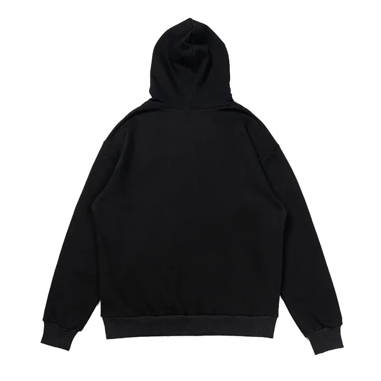 black sp5der hoodie back