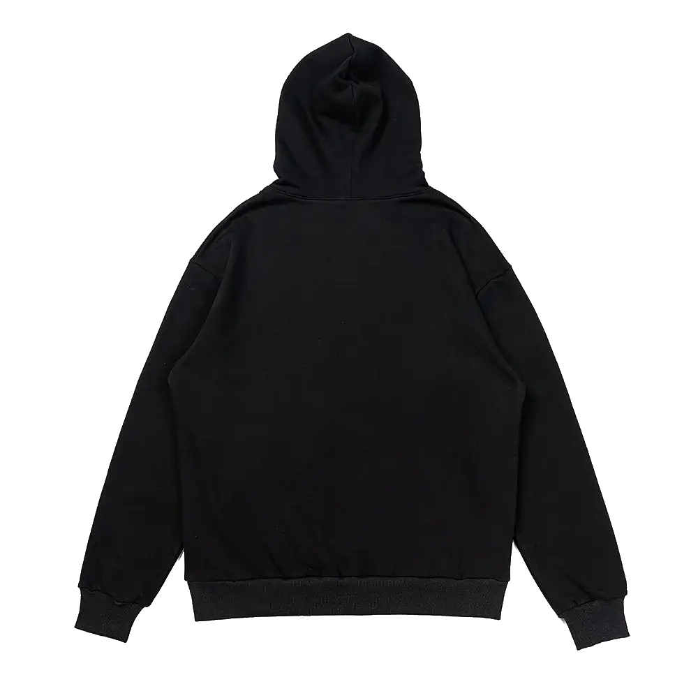 black sp5der hoodie back