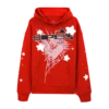 SP5 Red Sp5der Hoodie – Bold Streetwear with Iconic Appeal