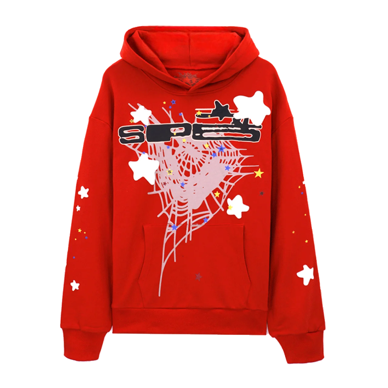 SP5 Red Sp5der Hoodie