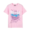 Sp5der T-Shirt Atlanta Pink – Bold Streetwear with a Pop of Color