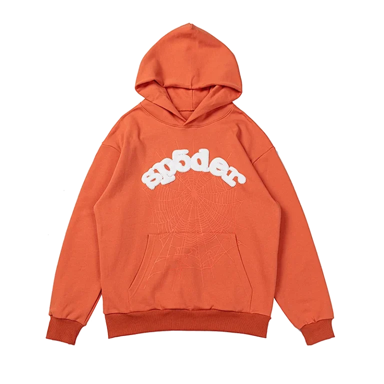 red sp5der hoodie ginger