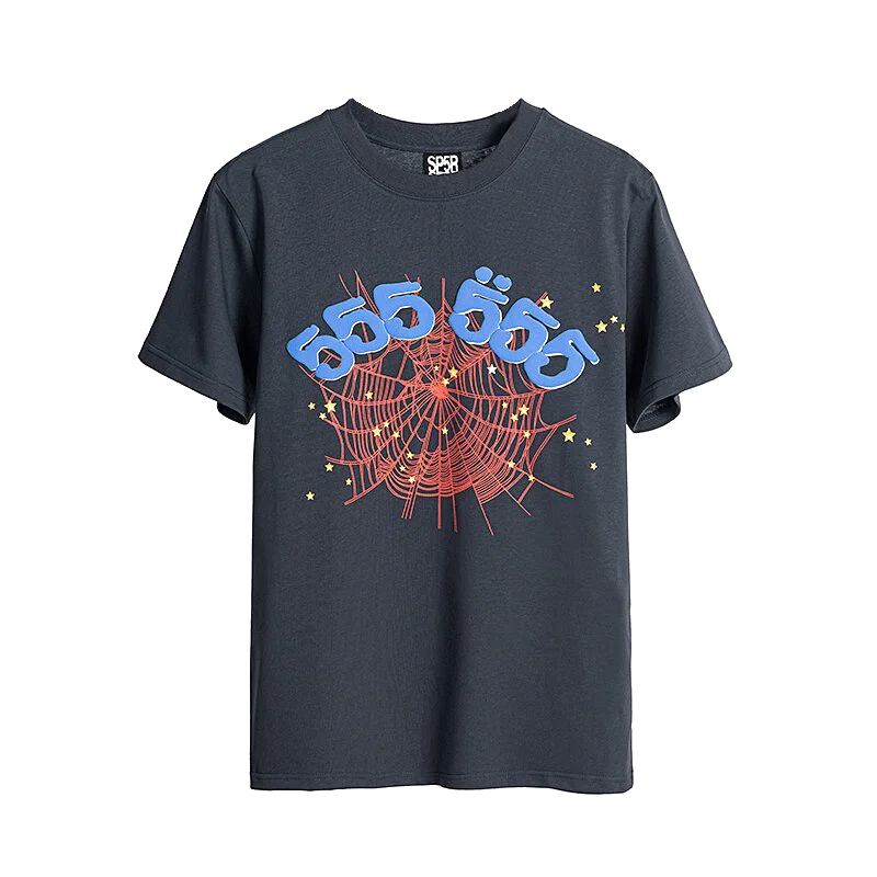 Sp5der 555 Dark Grey T-Shirt