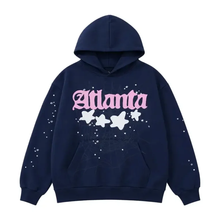 Sp5der Atlanta Hoodie Blue
