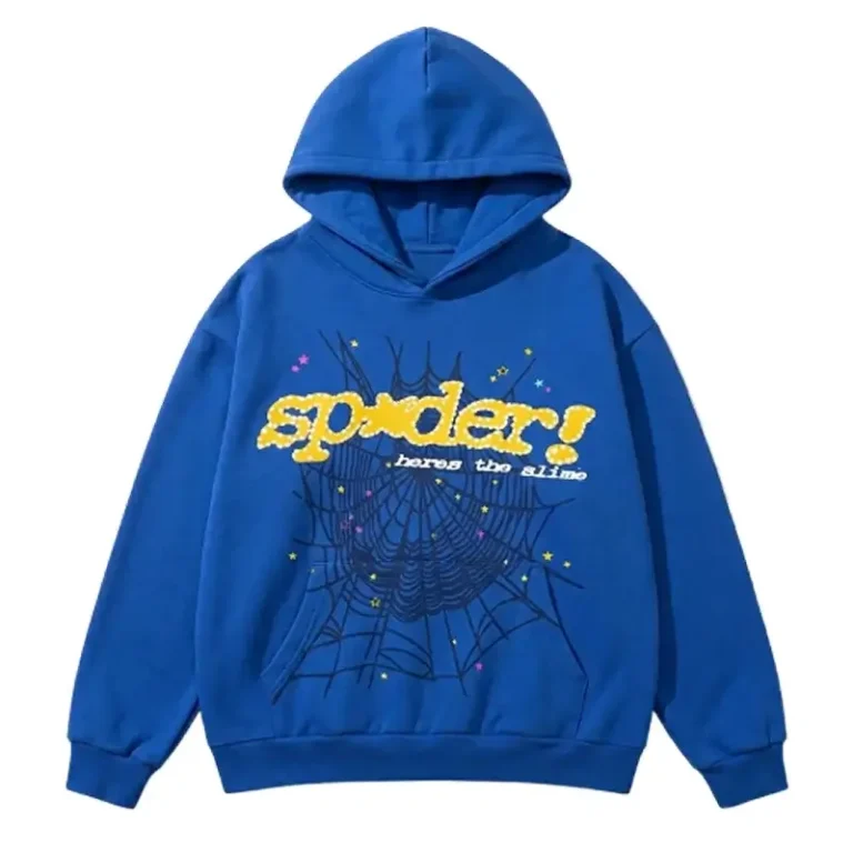 Sp5der Hoodie Blue