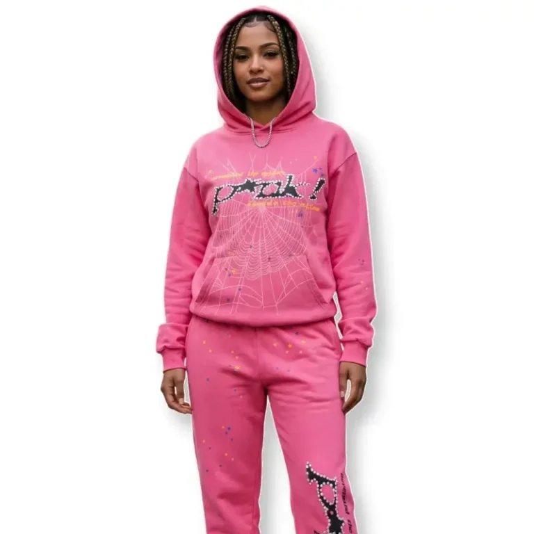 Sp5der P*NK Sweatsuit Pink, photo 5