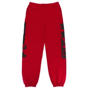 Sp5der Beluga Track Pants Red – Streetwear Sweatpants
