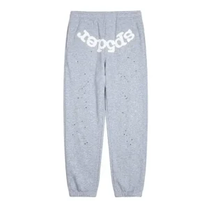 Sp5der OG Web Sweatpants Light Grey – Premium Streetwear Joggers