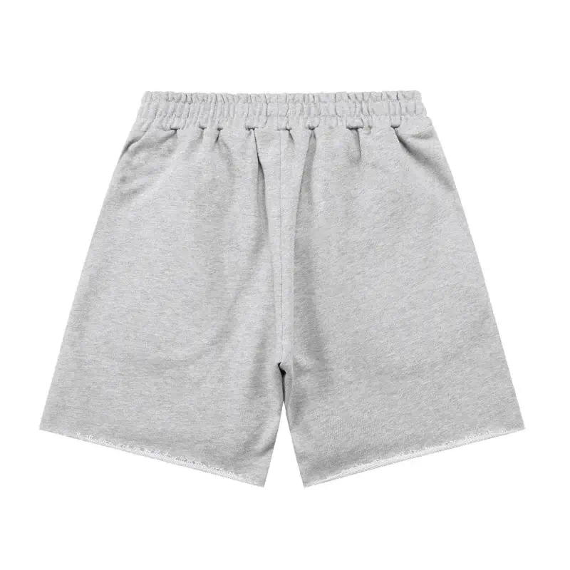 Sp5der OG Web Logo Sweatshort Heather Grey 2 Sp5der OG Web Logo Sweatshort Heather Grey - Image 2